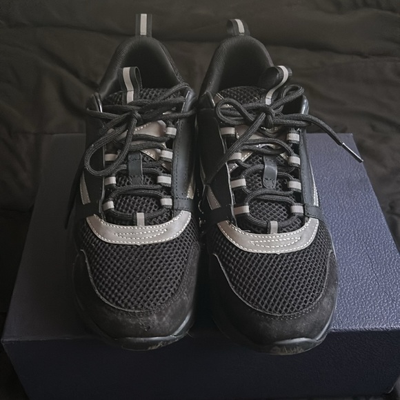 Dior Black and Gray Men's Sneakers - Picture 4 of 5